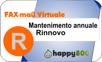 FAX-mail - Rinnovo annuale