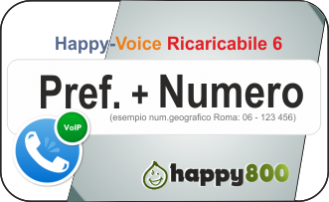 Ricaricabile 6 - Linea Happy-Voice